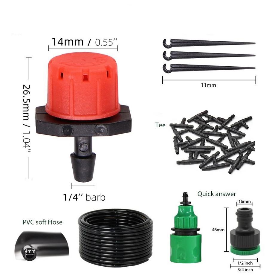 Northio  Bewässerungssystem für 6 Pflanzen – Komplettset 