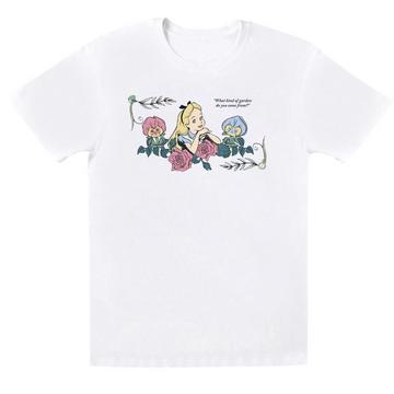 Tshirt ALICE IN WONDERLAND WHAT KIND OF GARDEN