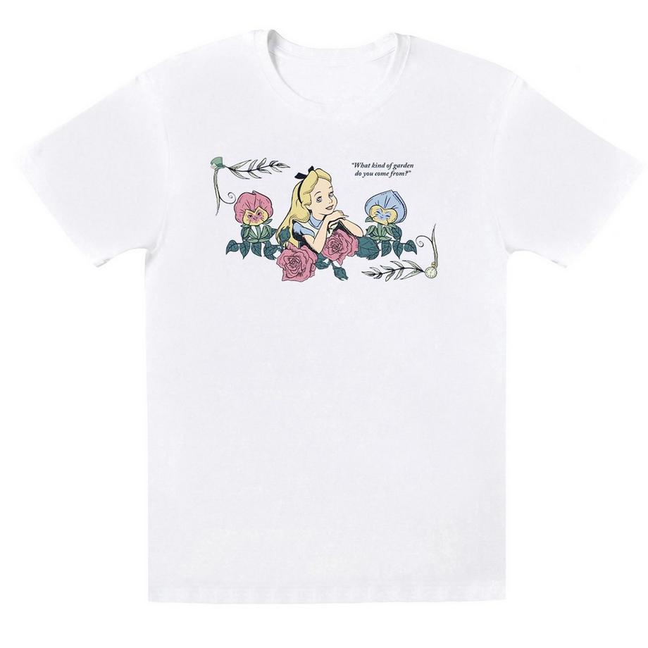 Disney  Alice In Wonderland What Kind Of Garden TShirt 