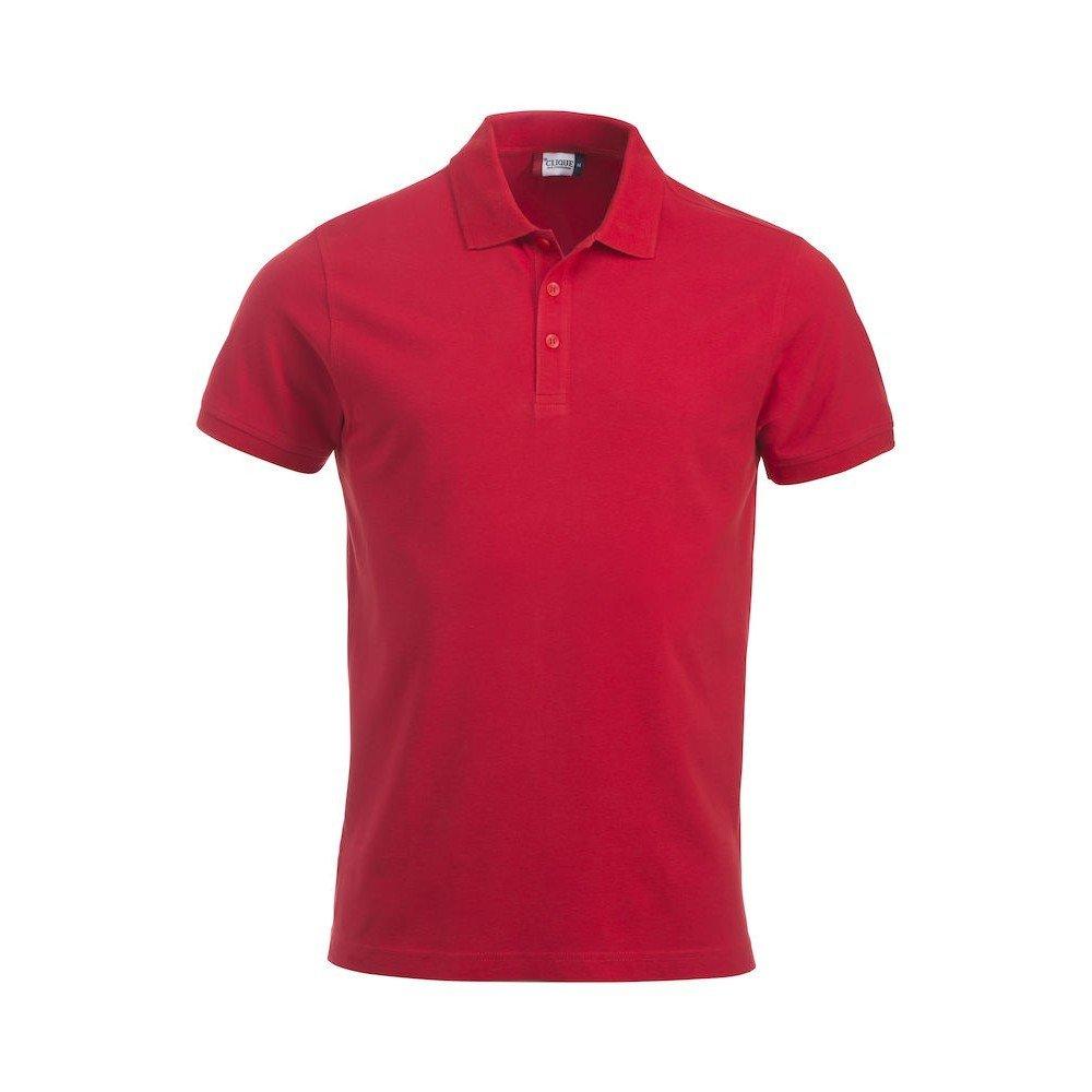 Image of Classic Lincoln Poloshirt Herren Rot Bunt XXL