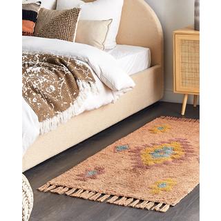 Beliani Tapis en Coton Boho IGDIR  