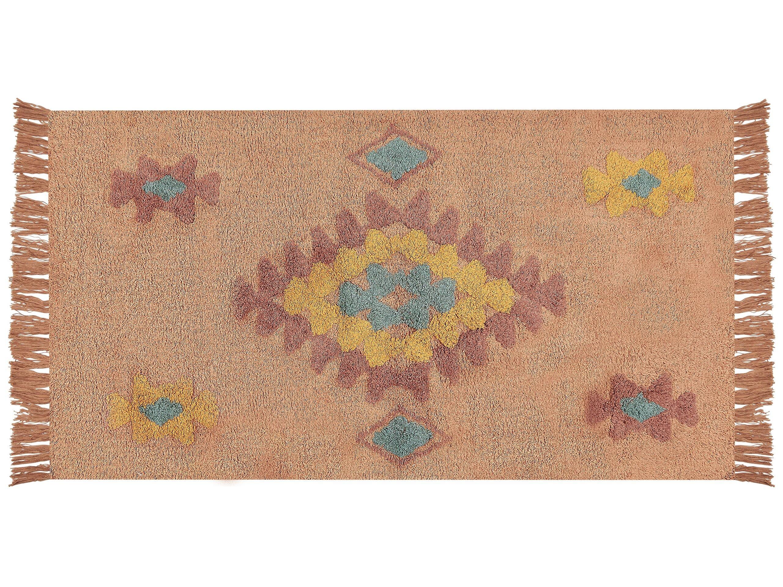 Beliani Tapis en Coton Boho IGDIR  