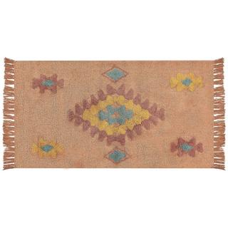 Beliani Tapis en Coton Boho IGDIR  