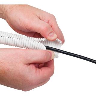 D-Line  D-LINE Kabelkanal 32mm Schlitz Weiß 1,1m 