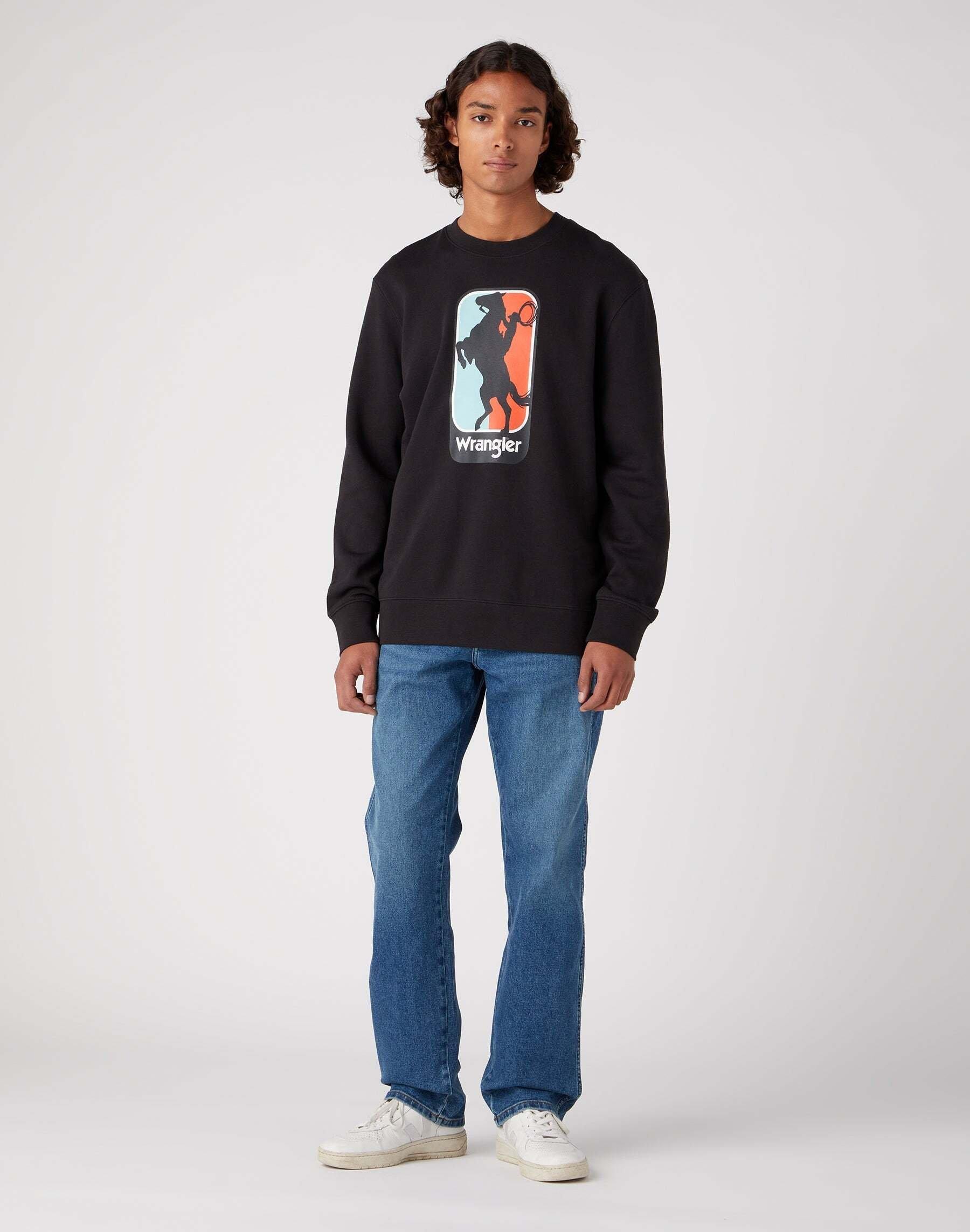 Wrangler  Sweat à capuche Logo Crew Sweat 