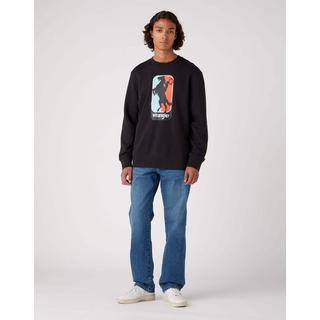 Wrangler  Sweatshirts Logo Crew Sweat 