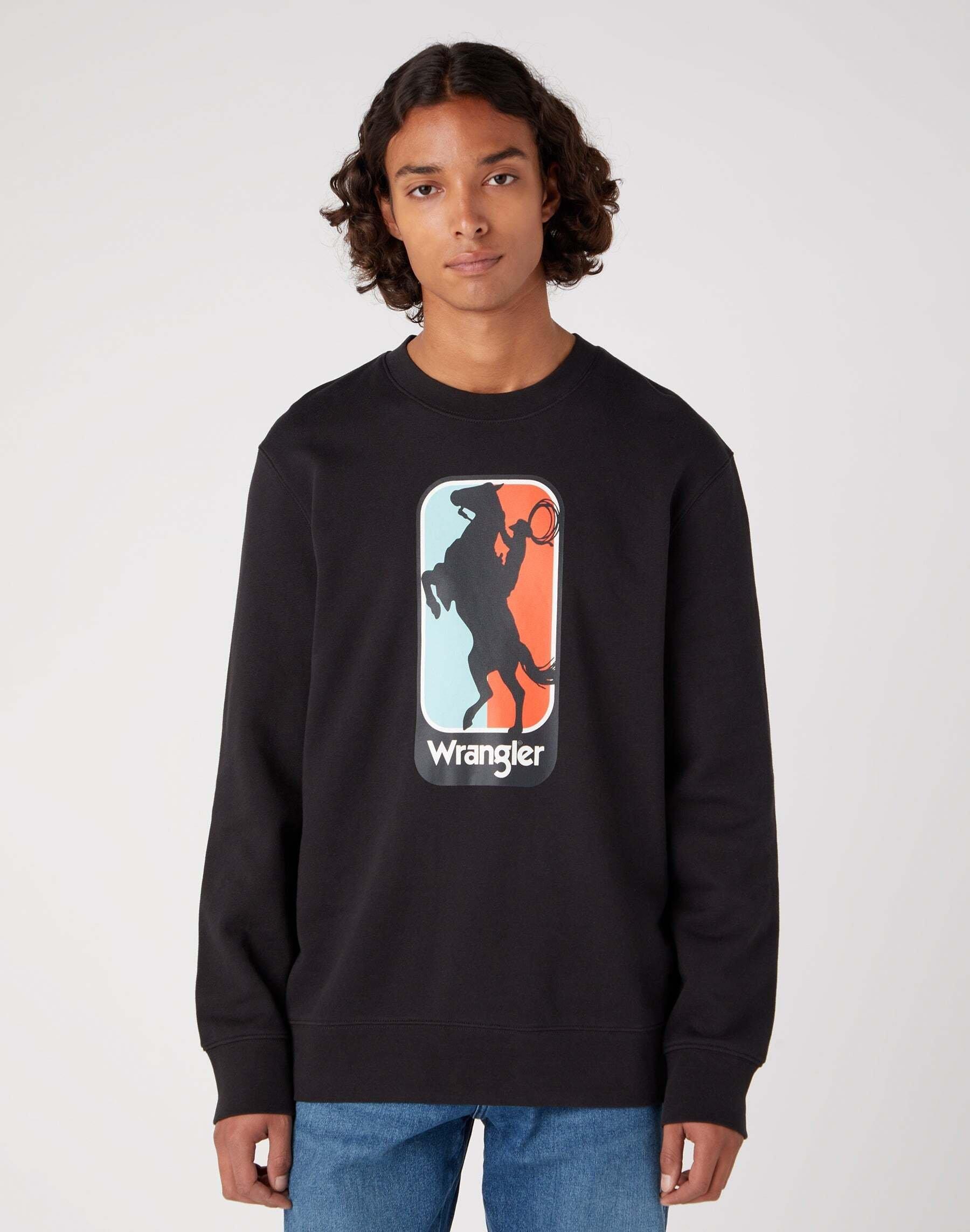 Wrangler  Sweat à capuche Logo Crew Sweat 