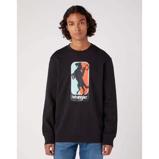 Wrangler  Sweatshirts Logo Crew Sweat 