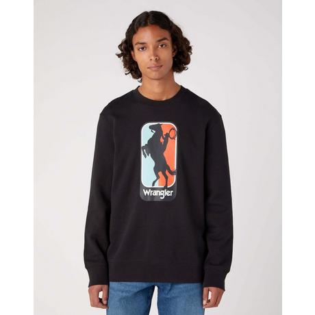 Wrangler  Sweatshirts Logo Crew Sweat 