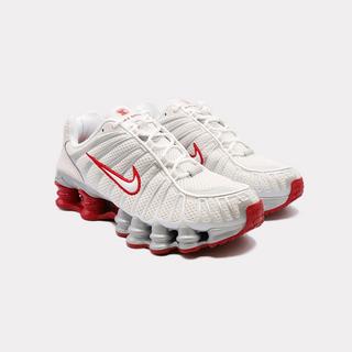 NIKE  Shox TL - White Red 