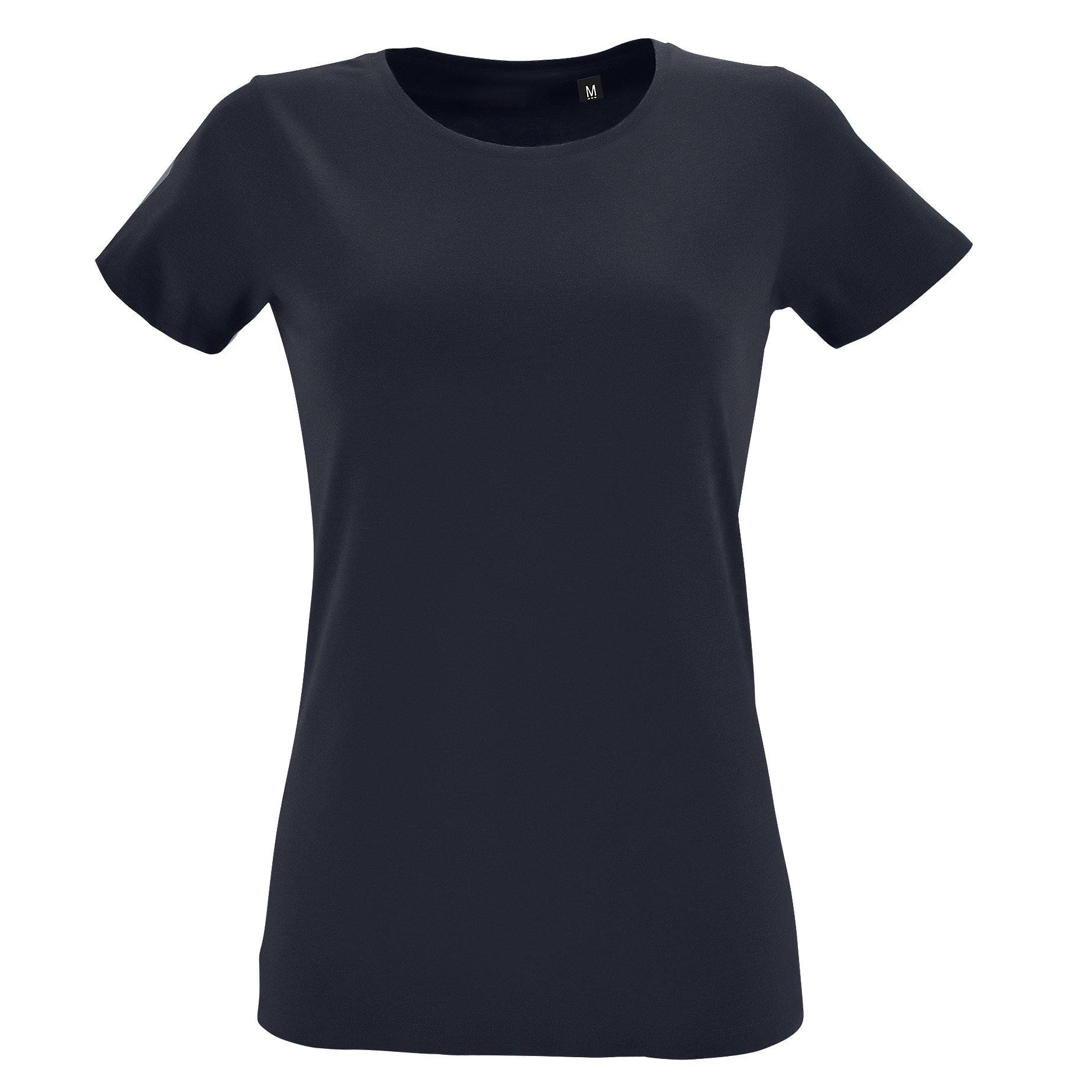 Image of Tshirt, Kurzärmlig Damen Marine S