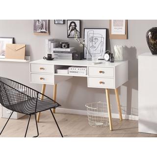 Beliani Table de bureau en MDF Moderne LEVIN  