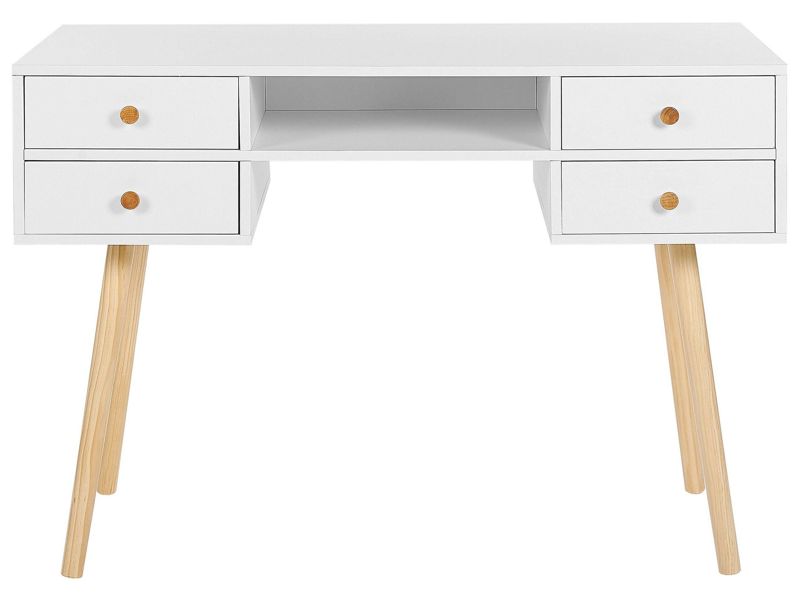 Beliani Table de bureau en MDF Moderne LEVIN  