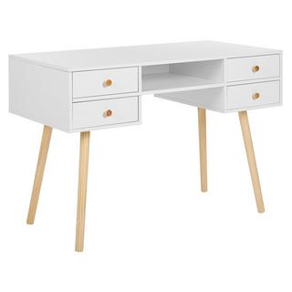 Beliani Schreibtisch aus MDF-Platte Modern LEVIN  