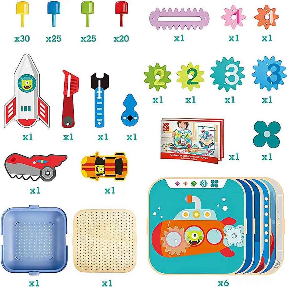 Hape  Getriebe-und Konstruktionssatz 