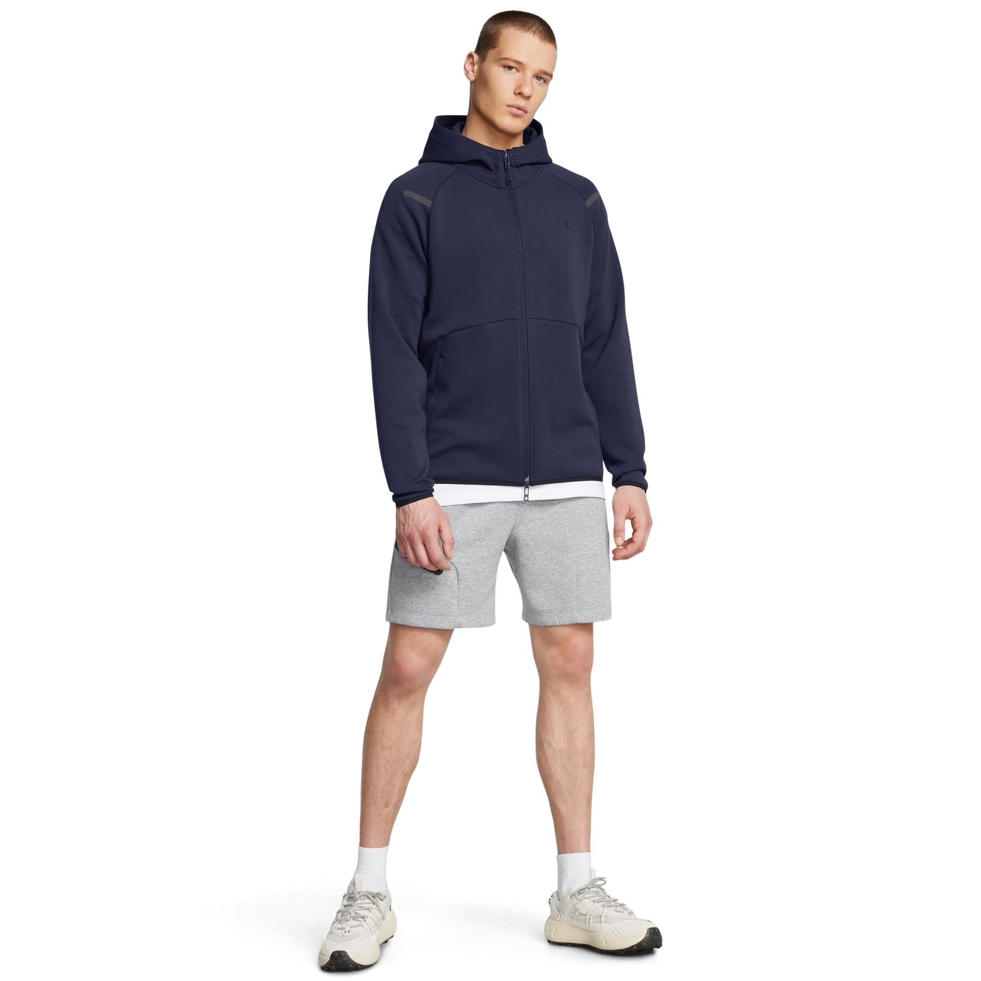 UNDER ARMOUR  felpa con cappuccio copletaente zipata under arour unstoppable fleece 