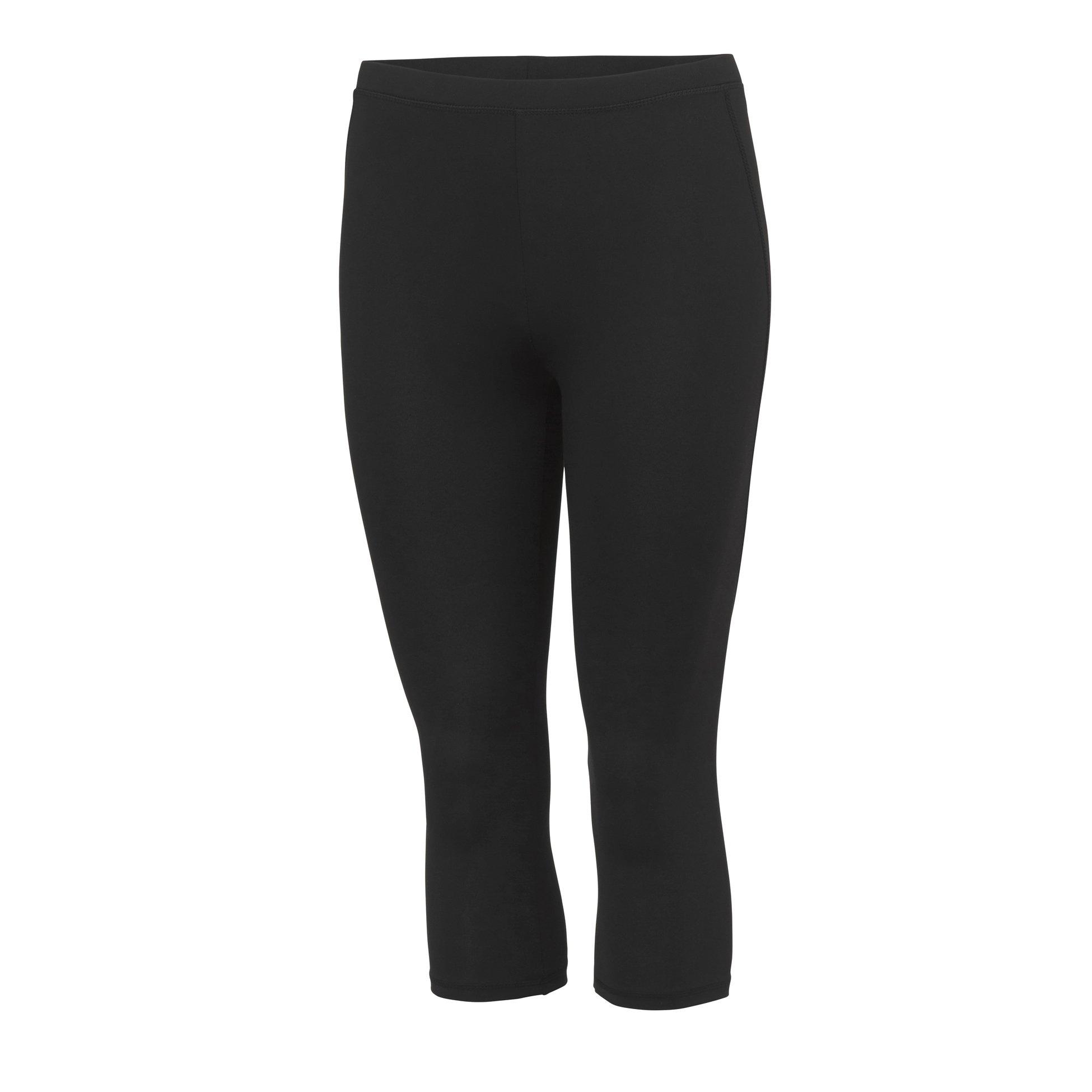 Image of Just Cool Capri Sport Hose Unisex Schwarz 7-8A