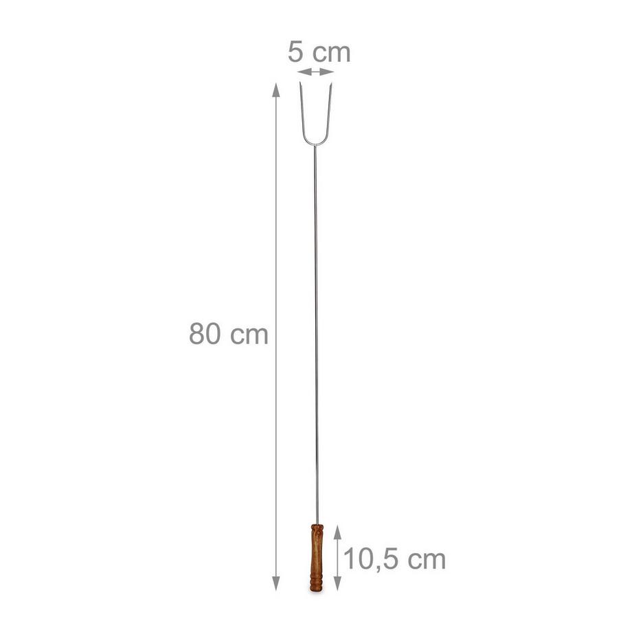 B2X  Grillspieße extra lang 6er Set 