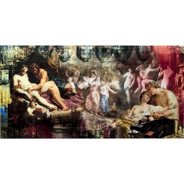 Tableau en verre Rock n Roll 180x90