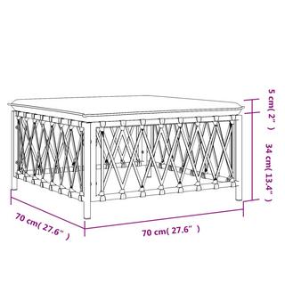 VidaXL Repose-pied de jardin tissu  