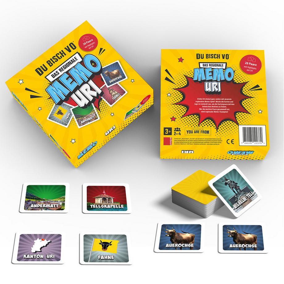 Du bisch vo  Memo - Du bisch vo® Uri 