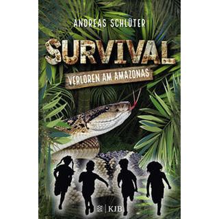 Verloren am Amazonas / Survival Bd. 1 Schlüter, Andreas; Kampmann, Stefani (Illustrationen) Copertina rigida 