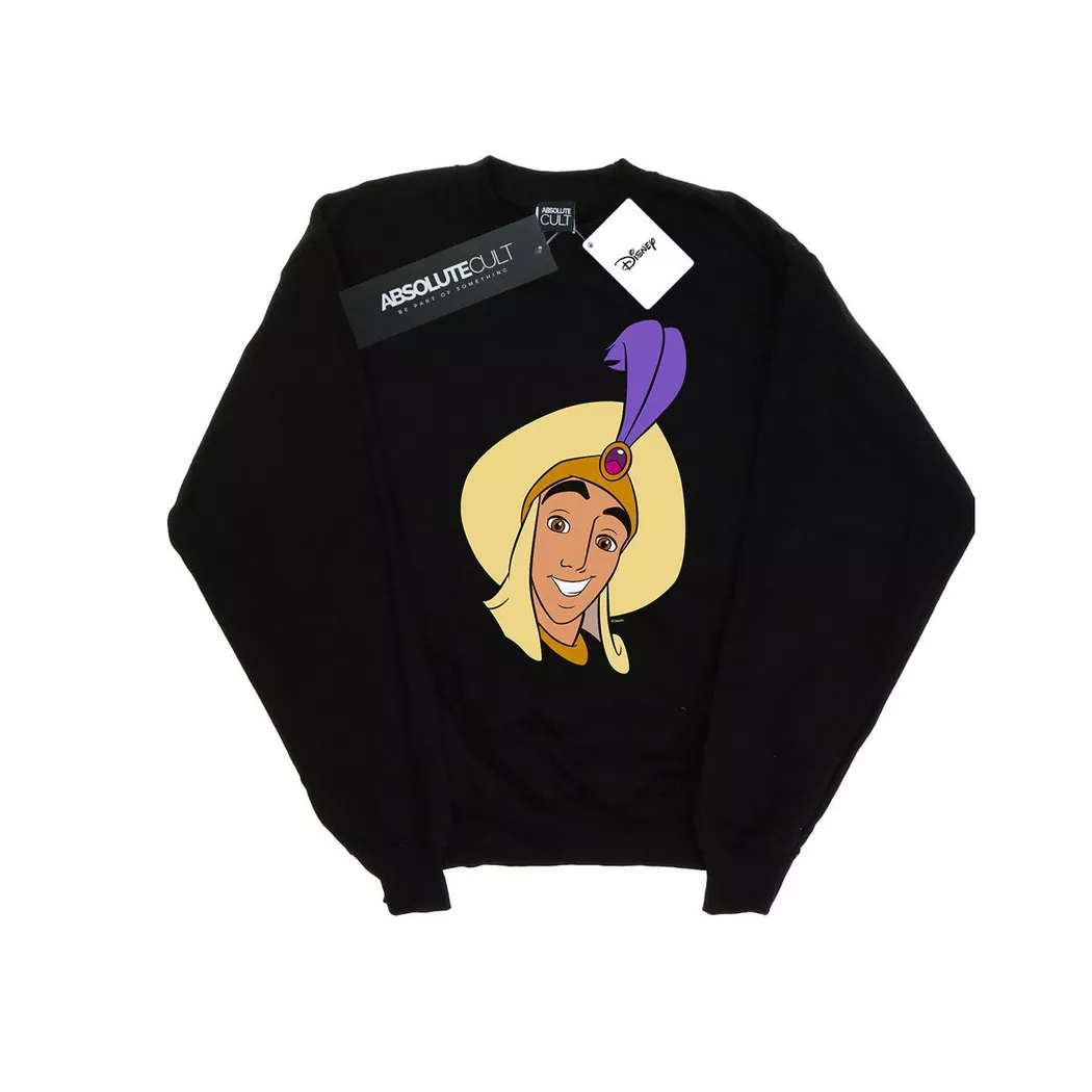 Disney - Prince Ali Sweatshirt, für Herren, Schwarz, Größe 4XL