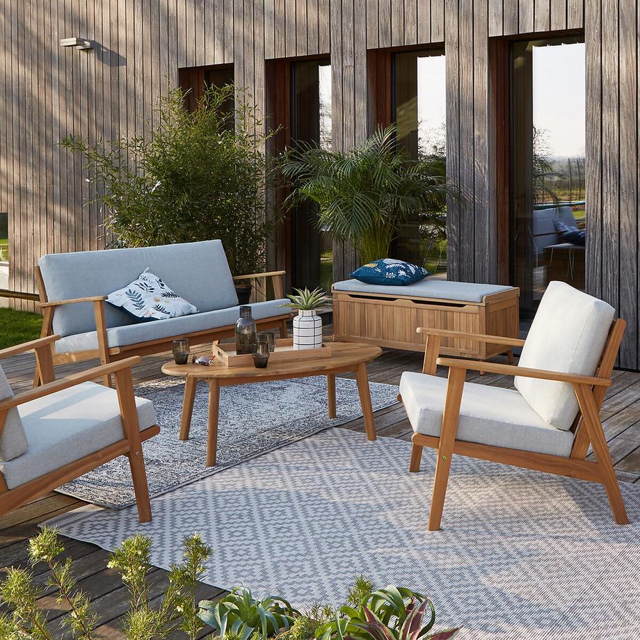 La Redoute Intérieurs Gartentruhe aus Akazienholz Garden  