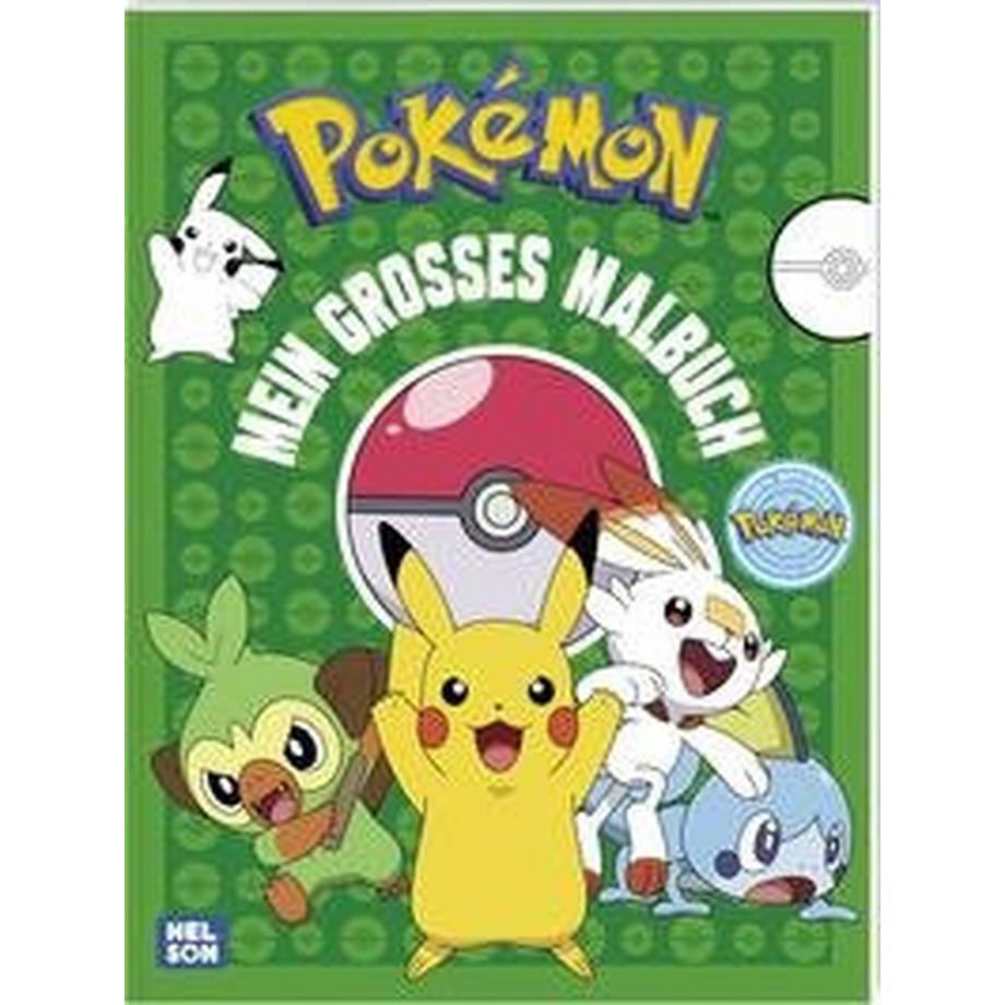   Pokémon Activity-Buch: Mein großes Malbuch 