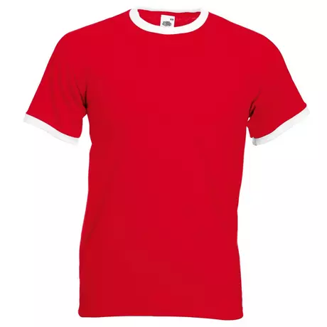 Fruit of the Loom Tshirt à manches courtes  Rouge Bariolé