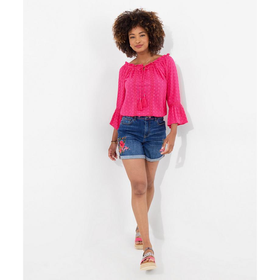 Joe Browns Top in Pizzo Sangallo con Nappa  