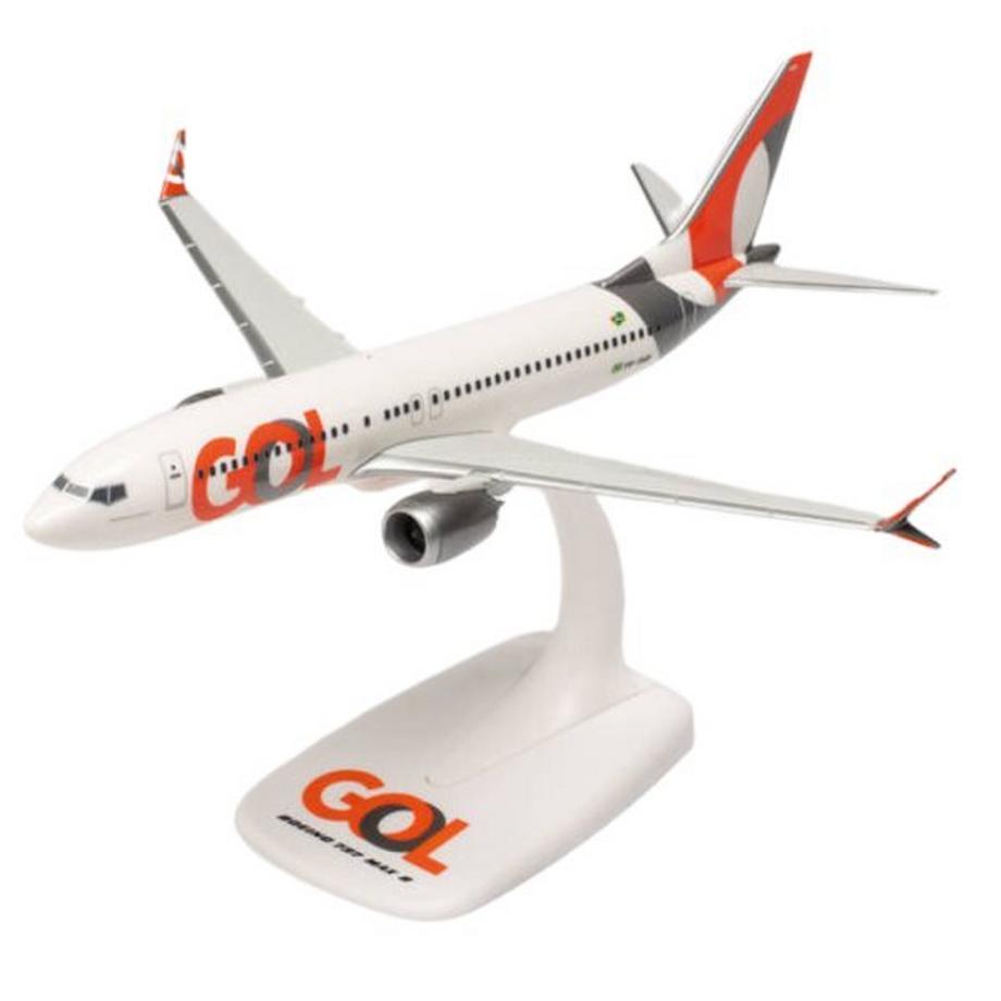 Herpa Snap-Fit Flugzeugmodell Gol Transportes Aéreos Boeing 737 Max 8 (1:200)