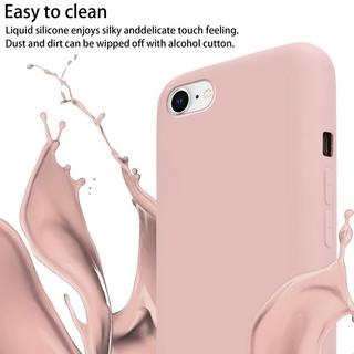 Cadorabo  Chaîne de téléphone portable compatible avec Apple iPhone 7 / 7S / 8 / SE 2020 - Coque de protection en silicone avec cordelette réglable 