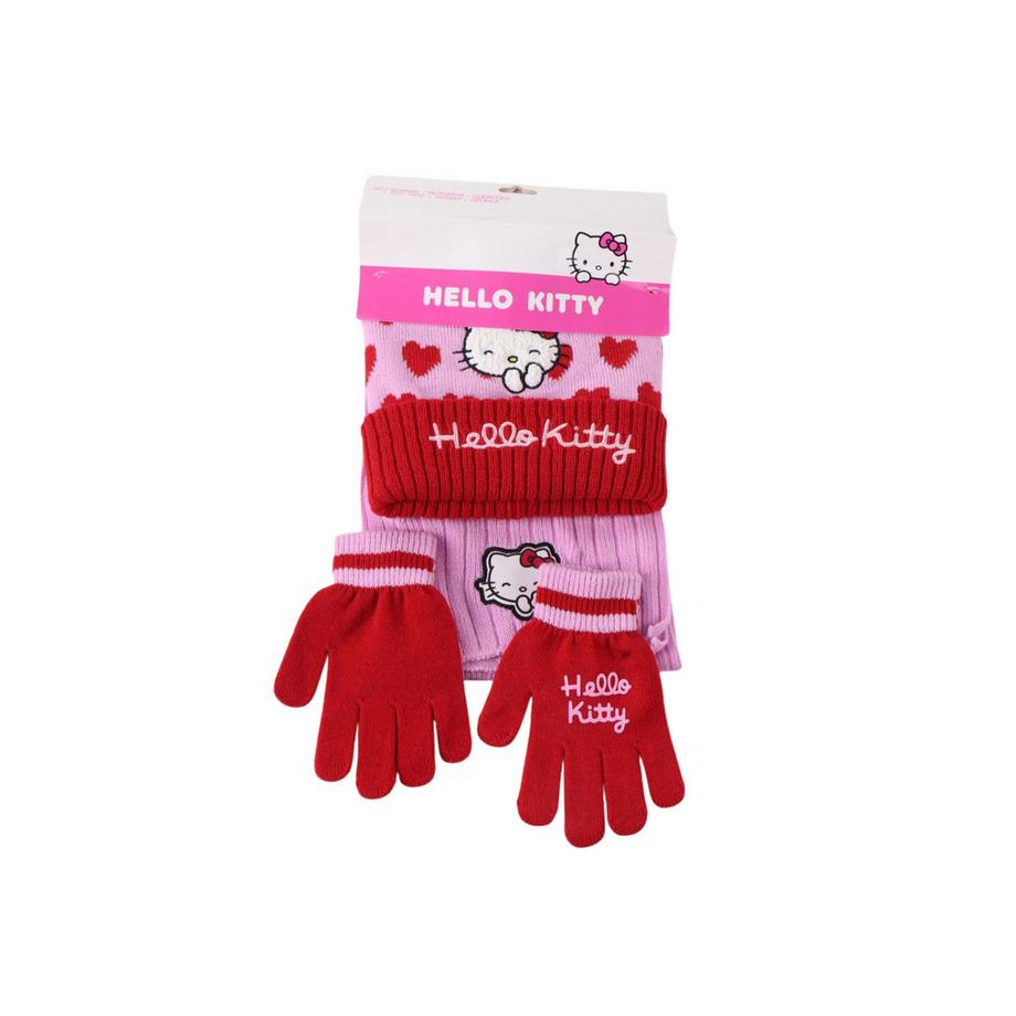 Disney  Ensemble écharpe Hello Kitty de 3 pièces 