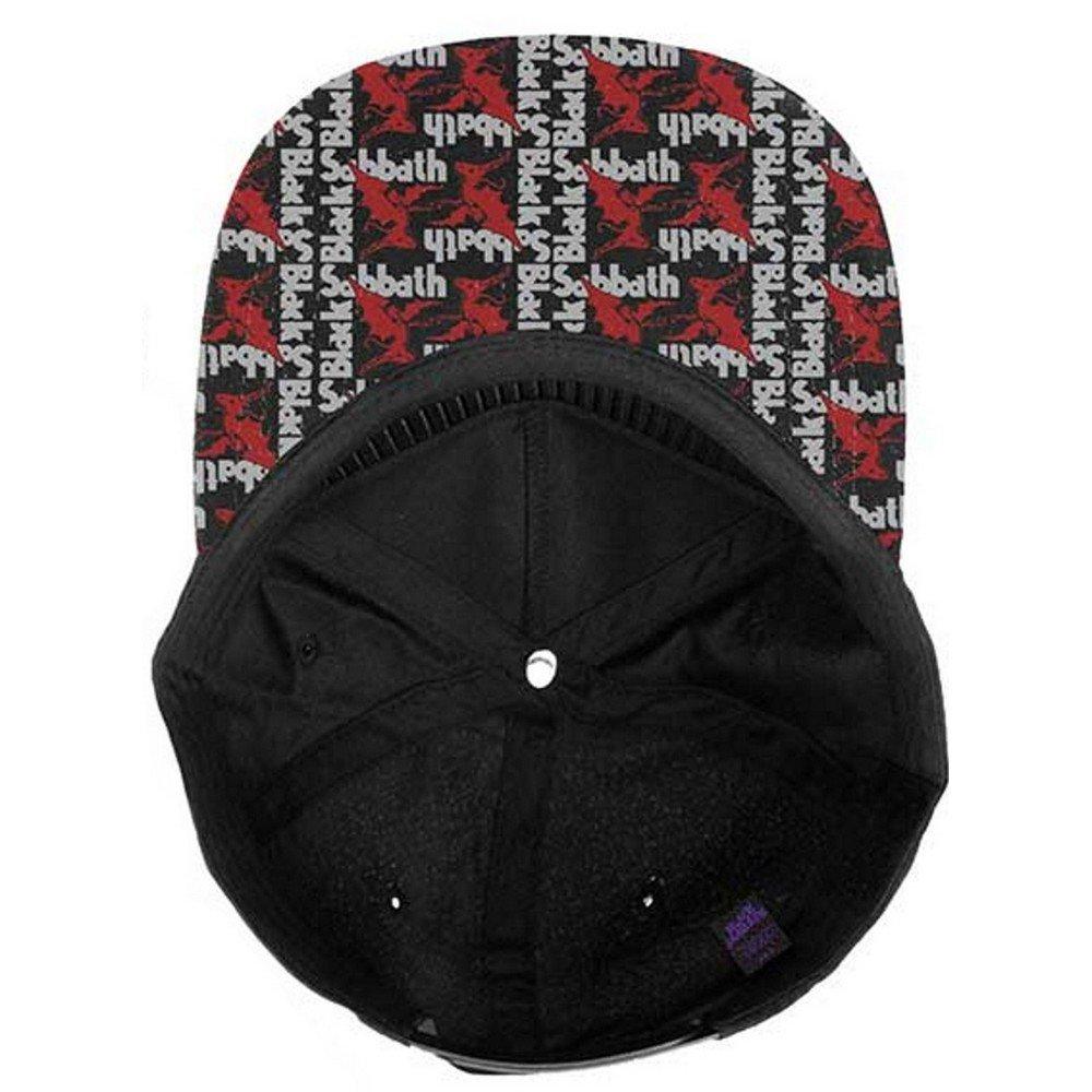 Black Sabbath  Snapback Mütze Logo 