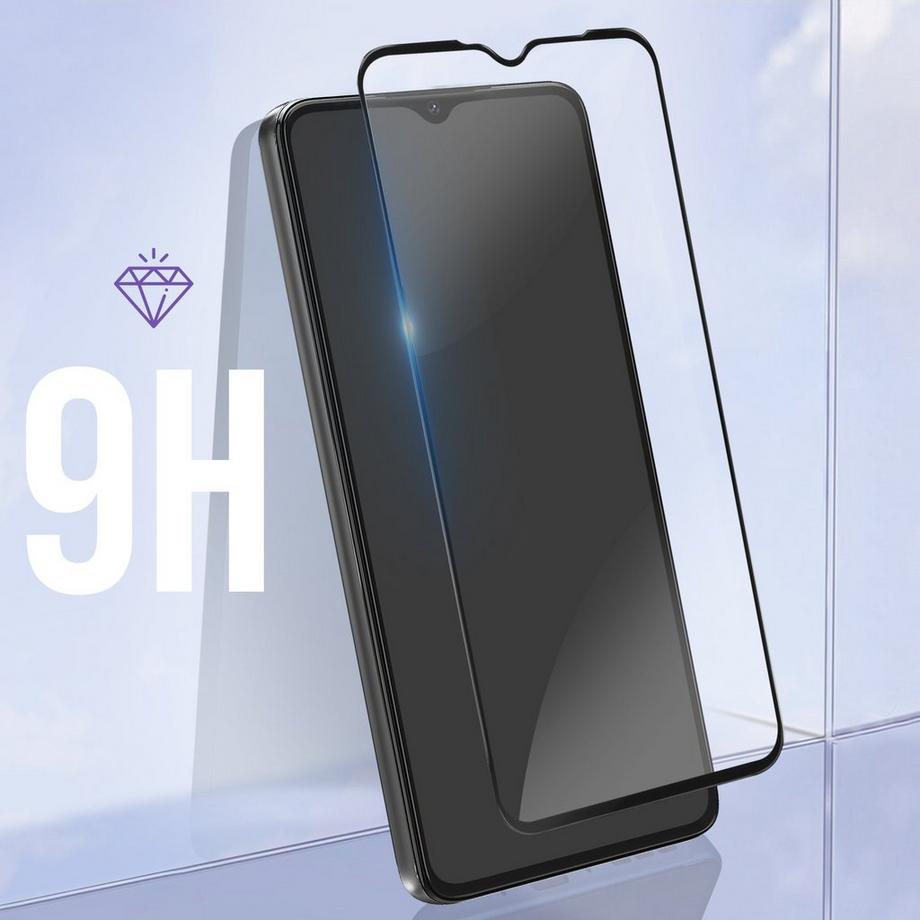 Avizar  Verre Trempé Blackview A85 Contour Noir 