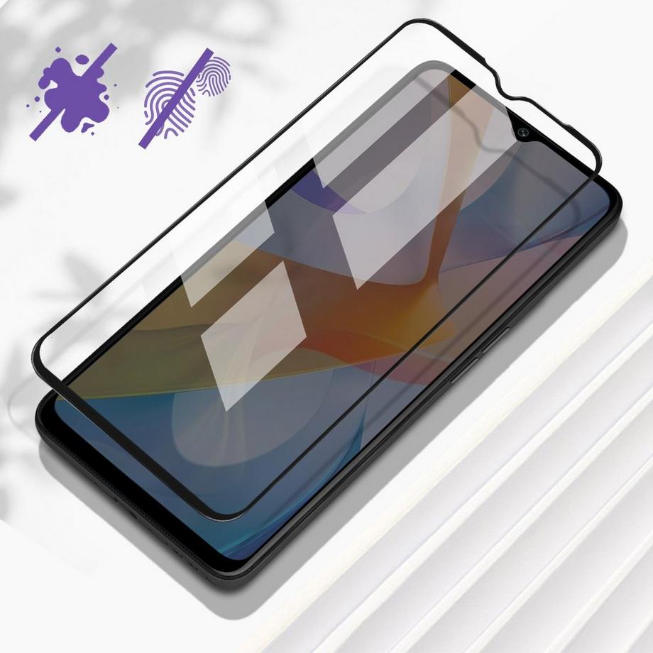 Avizar  Verre Trempé Blackview A85 Contour Noir 