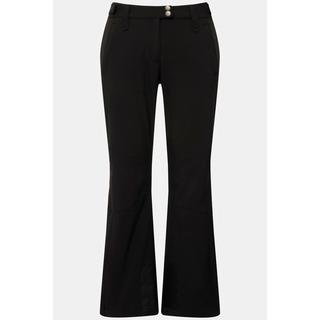 Ulla Popken  Pantalon Softshell déperlant, avec fermeture à scratch et pare-neige 