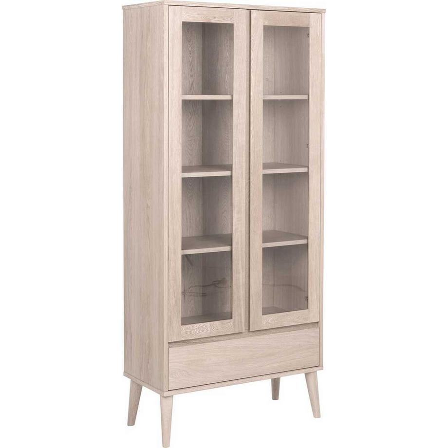 mutoni Vitrine Philli Weiss pigmentiert  