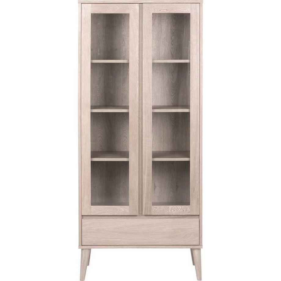 Vitrine Philli Weiss pigmentiert
