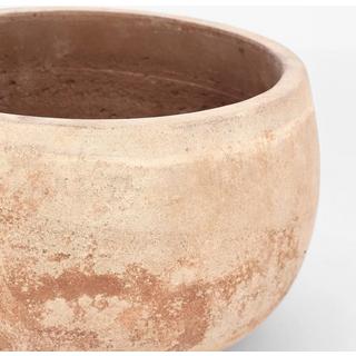 mutoni Vaso per piante Minh terracotta marrone profondo (set da 3)  