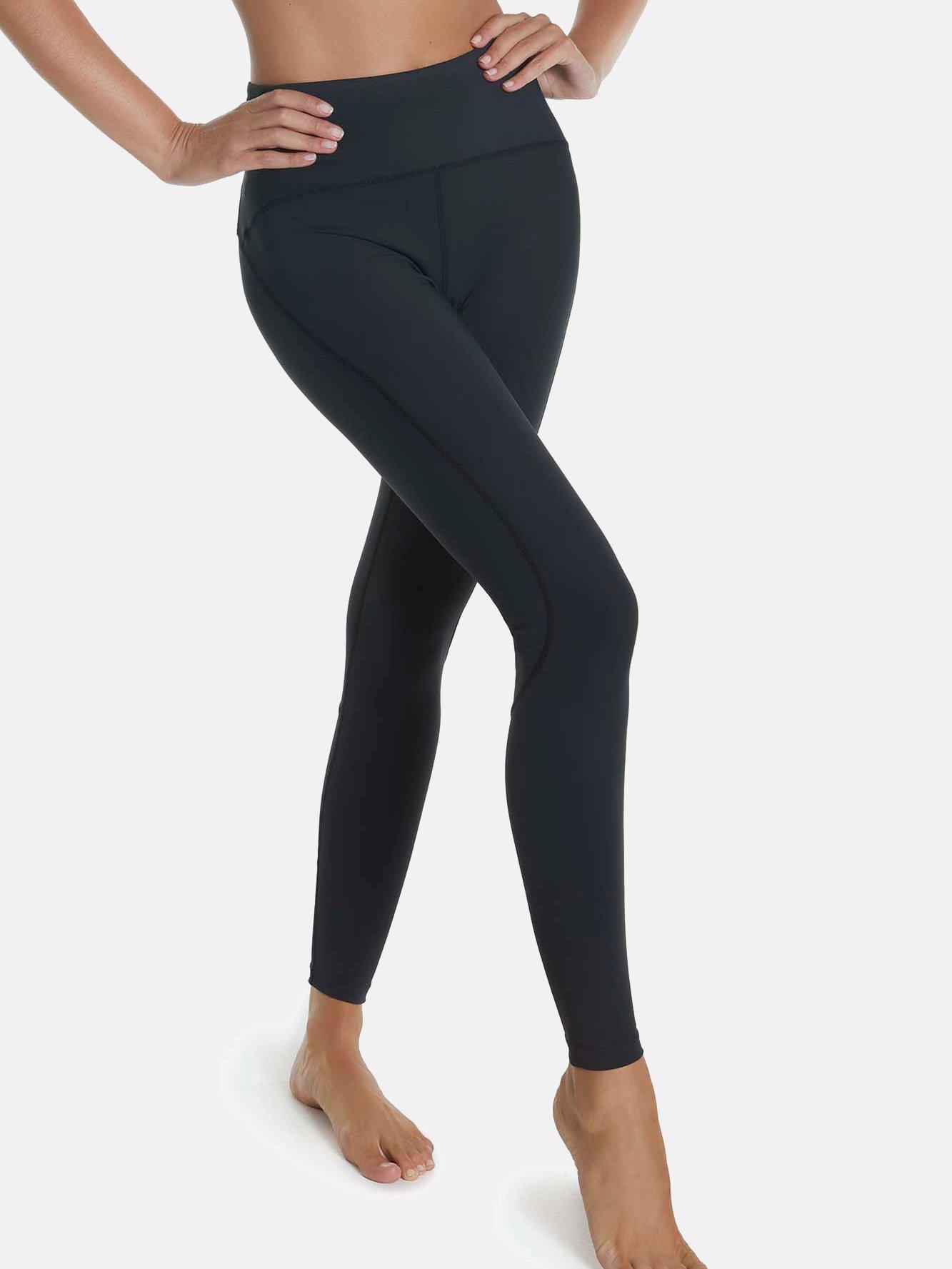 Image of Lange Leggings Tech St2 Damen Schwarz M