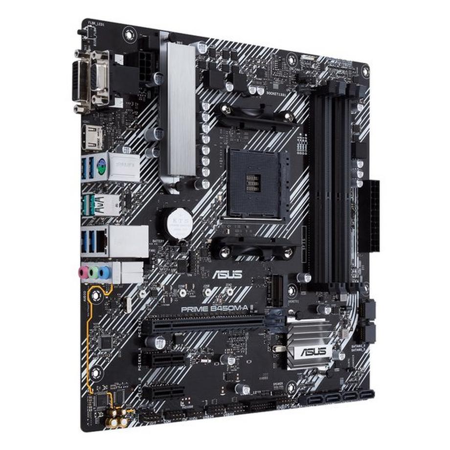 ASUS  PRIME B450M-A II AMD B450 Socket AM4 micro ATX 