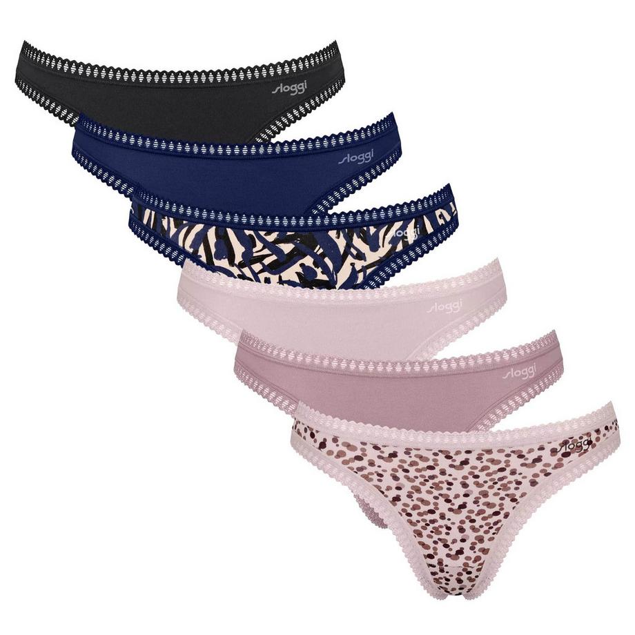 sloggi GO Crush String Pack de 6  