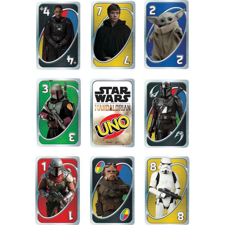 Mattel  Kartenspiel UNO Mandalorian 