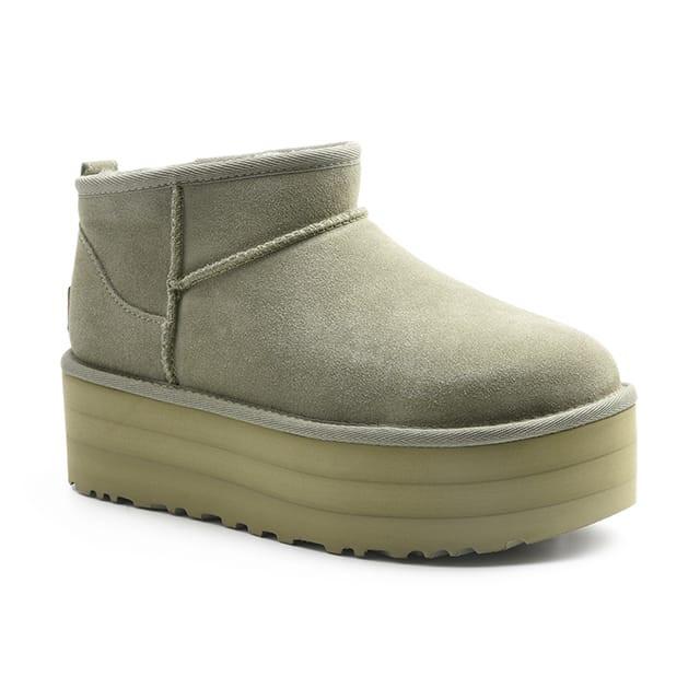 Image of W Classic Ultra Mini Platform Unisex Khaki 39