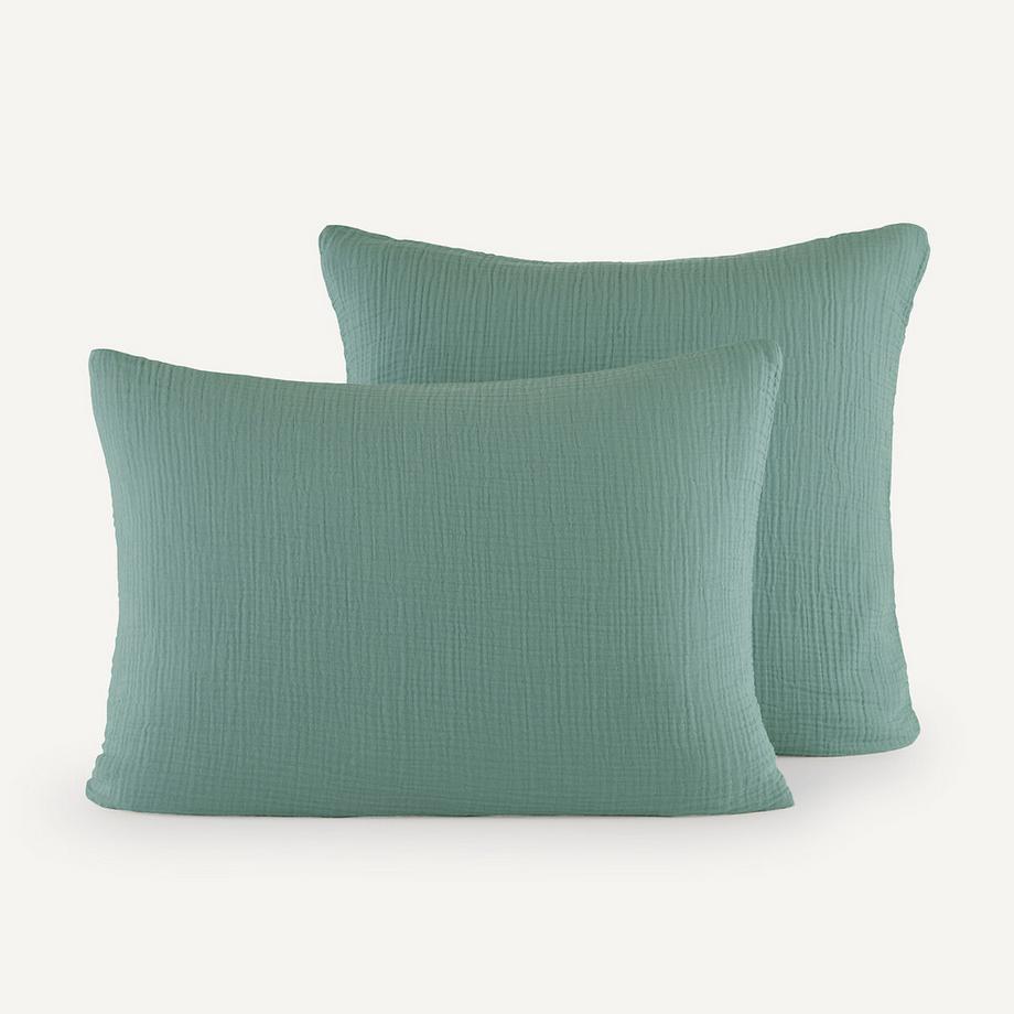 Taie d'oreiller enfant gaze de coton bio