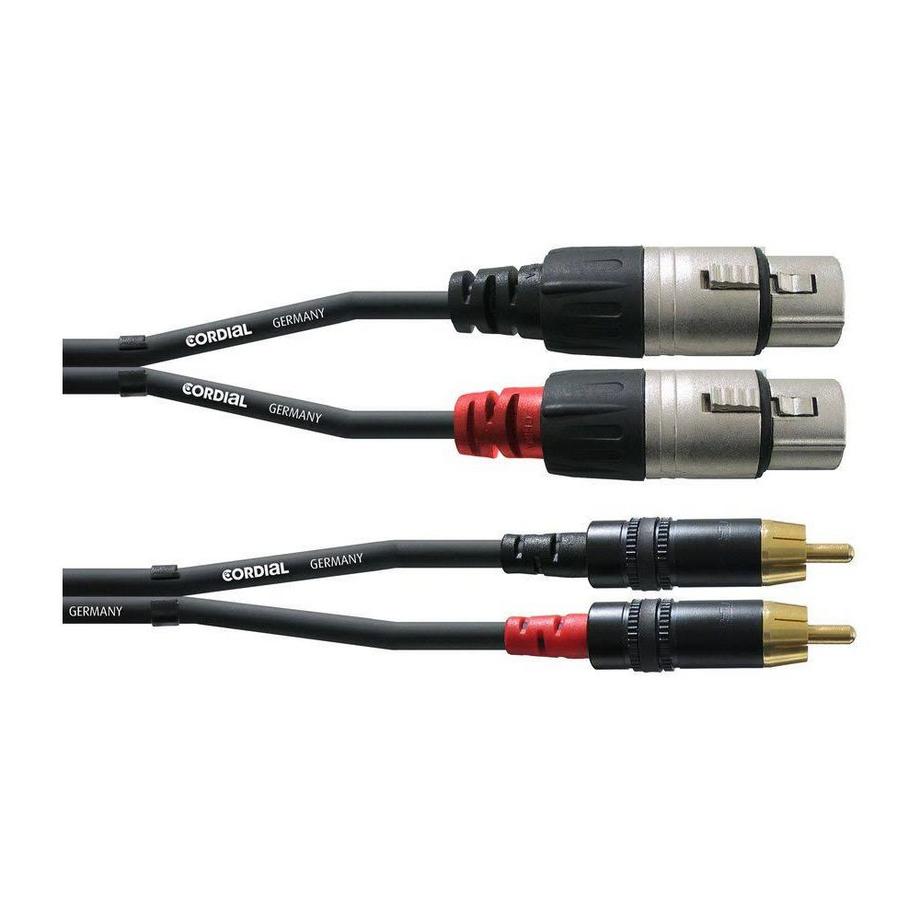 Cordial  Audio-Kabel CFU 3 FC Cinch - XLR 3 m 