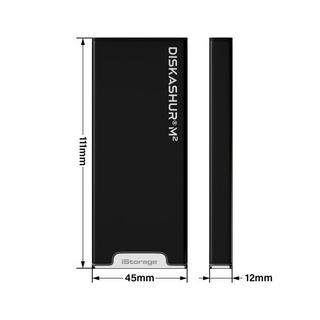 iStorage  DiskAshur M2 PIN 240 GB USB Type-A / USB Type-C 3.2 Gen 1 (3.1 Gen 1) Nero 