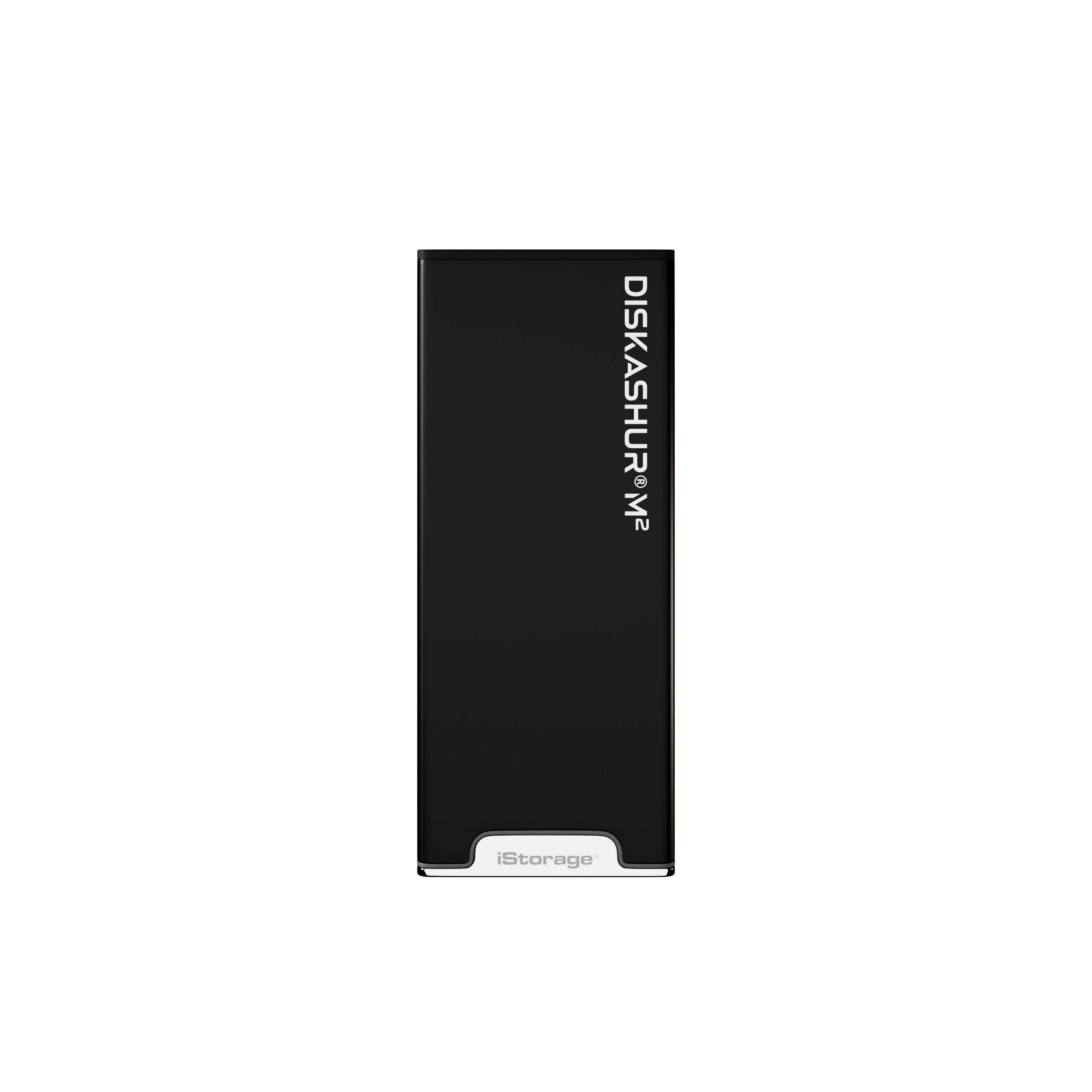 iStorage  DiskAshur M2 PIN 240 Go USB Type-A / USB Type-C 3.2 Gen 1 (3.1 Gen 1) Noir 